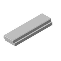 Šamotová deska spodní, levá KV DYNAMIC 2G 44. 55. 01 (B) 